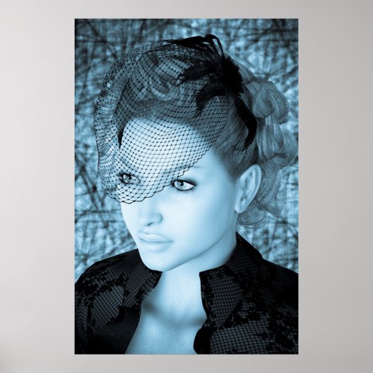 Vintage Lady Poster (Vorne)