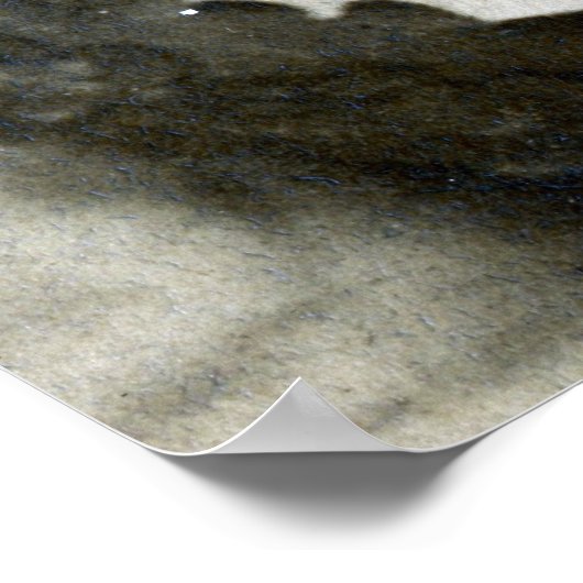 Vintage Lady Poster (Ecke)