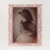 Vintage Lady von Tissot Jigsaw Puzzle (Vertikal)