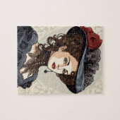 Vintage Ladys in Hats Puzzle (Horizontal)