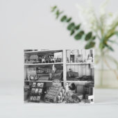 Vintage Lagerschränke Postkarte (Stehend Vorderseite)