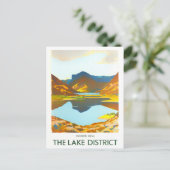 Vintage Lake District Britain Postcard Postkarte (Stehend Vorderseite)