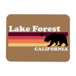 Vintage Lake Forest Kalifornien Magnet