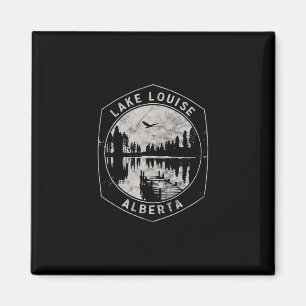 Vintage Lake Louise Alberta Outdoor-Urlaub  Magnet