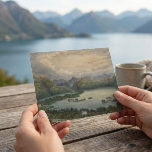 Vintage Lake of Killarney Feiertagspostkarte