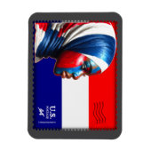 Vintage L'Amerique - Mslm Magnet (Vertikal)