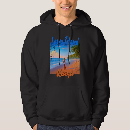 Vintage Lamu Island Hoodie (Vorderseite)