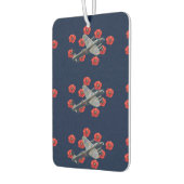 Vintage Lancaster unter den Roten Poppies Autolufterfrischer (Links)