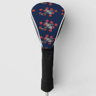 Vintage Lancaster unter den Roten Poppies Golf Headcover