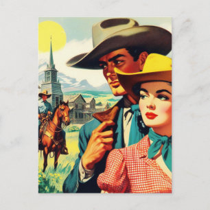 Vintage Ländervorstellung Postkarte