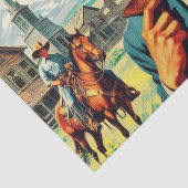 Vintage Ländervorstellung Seidenpapier (Ausschnitt)