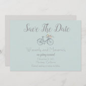 Vintage Landeshochzeit Save The Date (Vorne/Hinten)