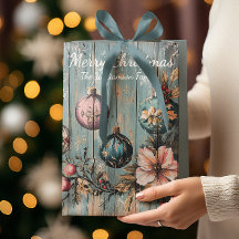 Vintage Landhaus Weihnachten Rustikales Bauernhaus