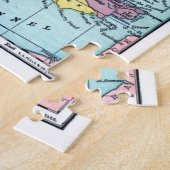 Vintage Landkarte von England und Wales Puzzle (Seite)