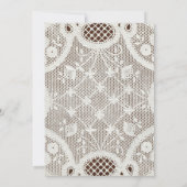 Vintage Landleuchten 40. Geburtstag Party Foto Einladung (Rückseite)