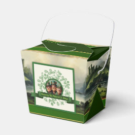 Vintage Landschaft am St. Patrick's Day TOFB Geschenkschachtel