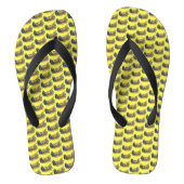 Vintage Landschaft des Rasenmähers Push Badesandalen (Fußbett)