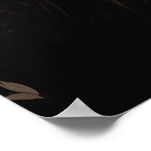 Vintage Landschaft Escape, ruhige Landschaft Poster (Ecke)