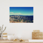 Vintage Landschaft Foto Kunst. Poster (Küche)