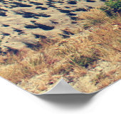 Vintage Landschaft Foto Kunst. Poster (Ecke)