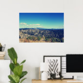 Vintage Landschaft Foto Kunst. Poster (Heimbüro)