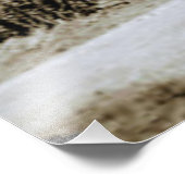 Vintage Landschaft Fotodruck (Ecke)