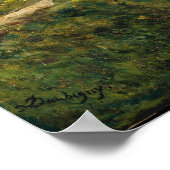 Vintage Landschaft, Landhaus Poster (Ecke)