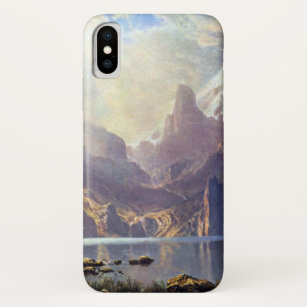 Vintage Landschaft, Tahoe-See bei Albert Bierstadt Case-Mate iPhone Hülle