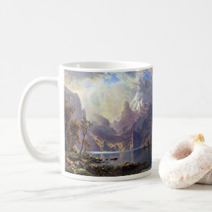 Vintage Landschaft, Tahoe-See bei Albert Bierstadt Kaffeetasse