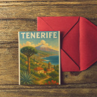Vintage Landschaft Teneriffas Kanarische Inseln