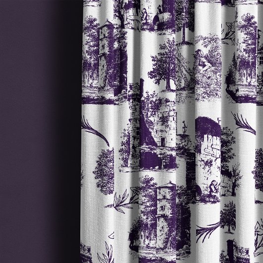 Vintage Landschaft Toile Stoff