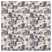 Vintage Landschaft Toile Stoff (Muster)