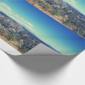 Vintage Landschaftsfotografie Geschenkpapier (Ecke)