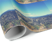 Vintage Landschaftsfotografie Geschenkpapier (Rolleneckpunkt)