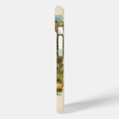 Vintage Landtiere, Hennen, Hühner Case-Mate iPhone Hülle (Rückseite / Links)