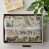Vintage Landtiere Seidenpapier (Geschenk)