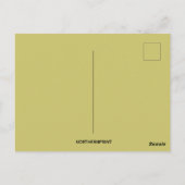 Vintage Landung des Puritaner-Erntedanks Postkarte (Rückseite)