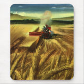 Vintage landwirtschaftliche Betriebe, Weidewirtsch Mousepad (Vorne)