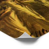 Vintage landwirtschaftliche Betriebe, Weidewirtsch Poster (Ecke)