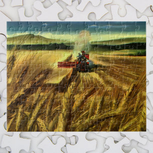 Vintage landwirtschaftliche Betriebe, Weidewirtsch Puzzle