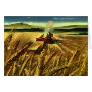Vintage landwirtschaftlicher Landwirtschaftsbetrie
