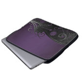 Vintage Laptop-Hülse Laptopschutzhülle (Vorne Knopf)