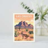 Vintage Las Cruces New Mexico Postkarte (Stehend Vorderseite)