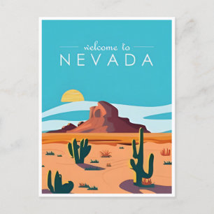 vintage Las Vegas Nevada Grüße von Willkommen Postkarte