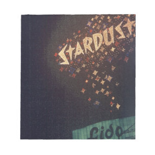 Vintage Las Vegas Stardust Hotel Notizblock