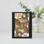 Vintage Las Vegas Travel Postkarte (Stehend Vorderseite)