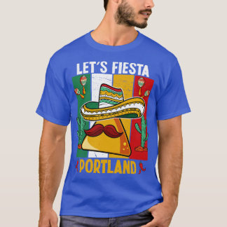 Vintage Lasst uns feiern Portland Oregon T-Shirt