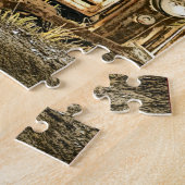 Vintage Lastkraftwagen Puzzle (Seite)