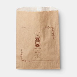 Vintage Laterne Terracotta Gastgeschenk Hochzeit T Geschenktütchen