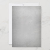 Vintage Laternendusche Einladungen (Rückseite)